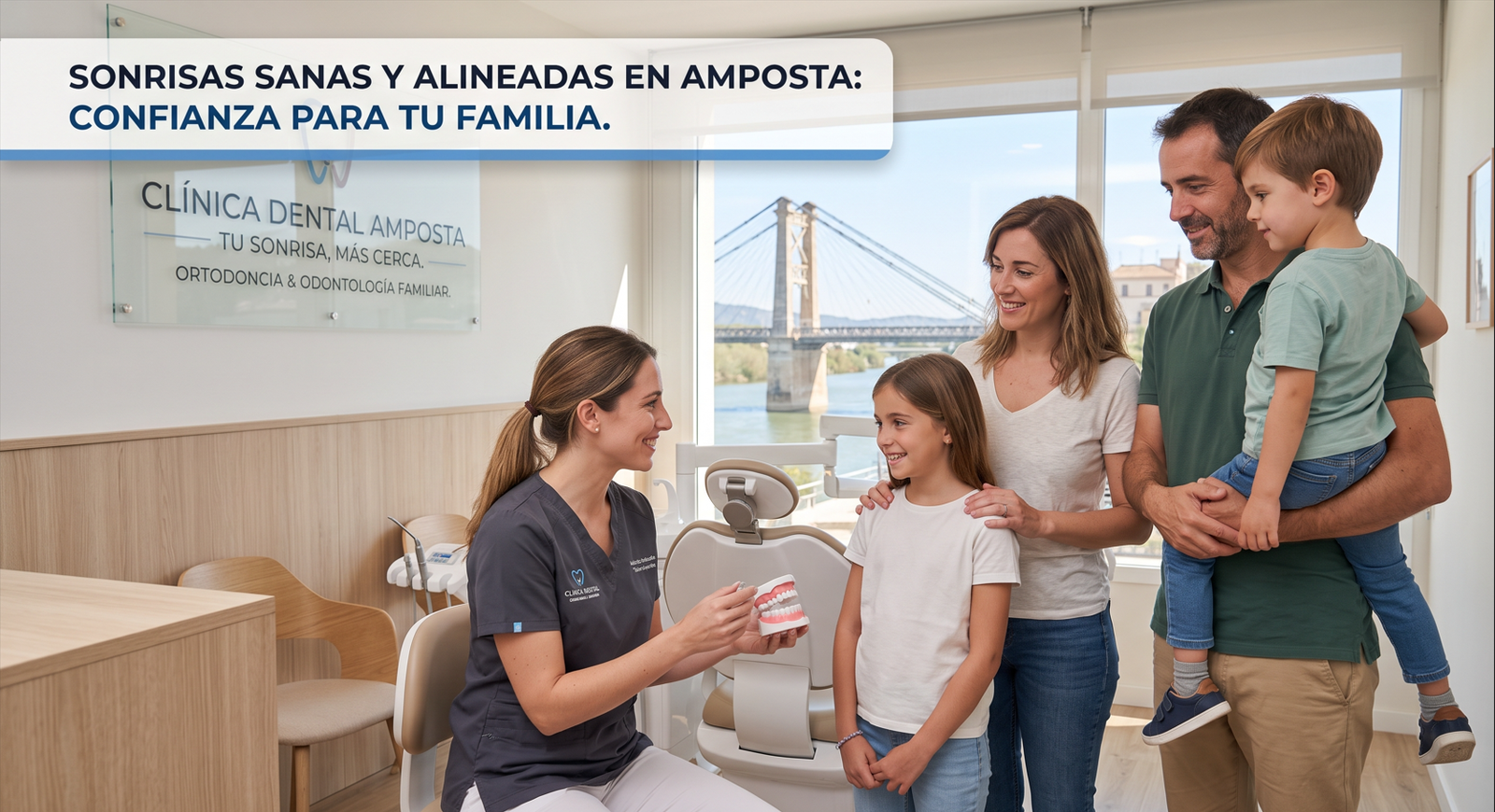 Tu Dentista y Ortodoncista en Amposta: Sonrisas sanas y alineadas para toda la familia